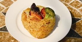 ゴロゴロ野菜の焼カレーパン